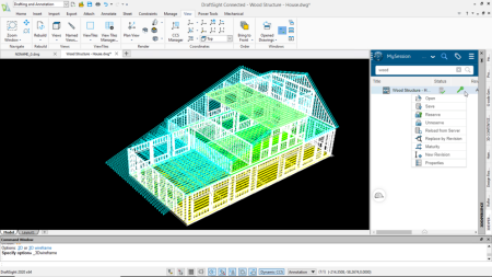 Draftsight building plans